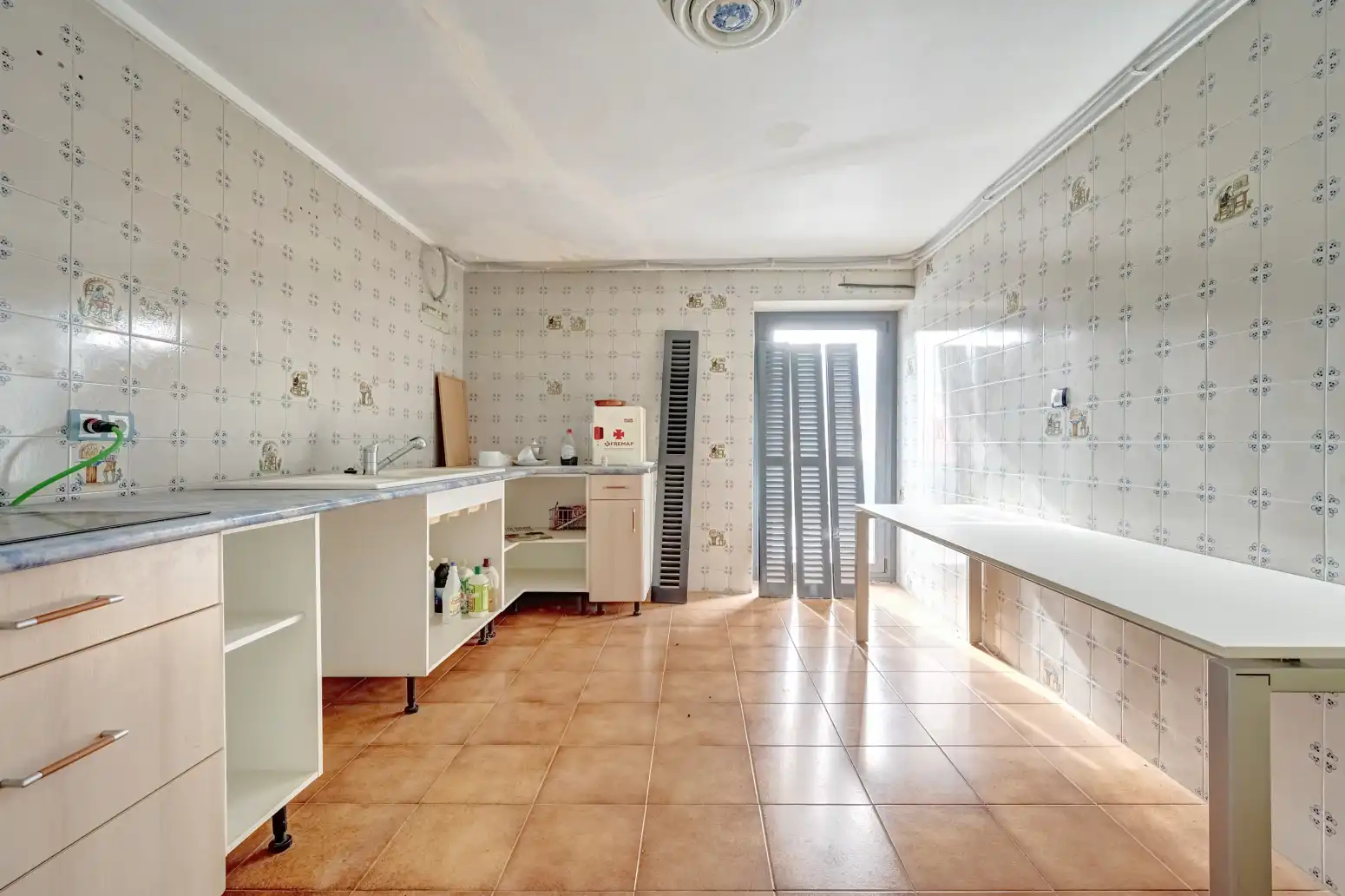 Cuina de Casa o xalet en venda en Romanzado / Erromantzatua amb Calefacció i Terrassa