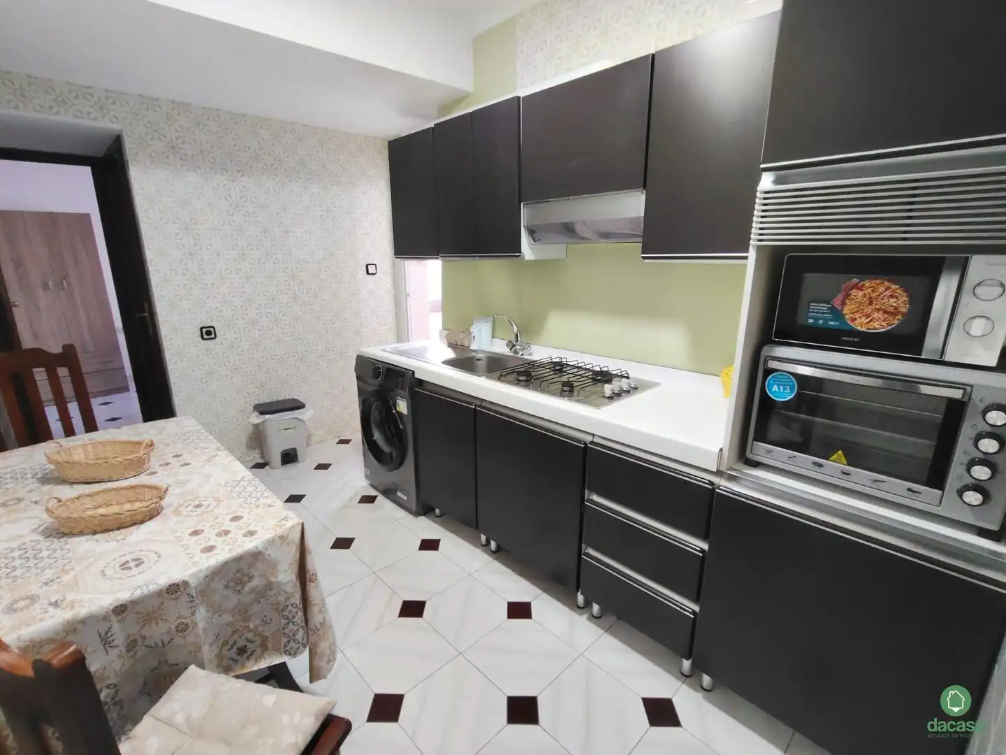 Cocina de Piso de alquiler en Huelva con Terraza, Amueblado y Horno