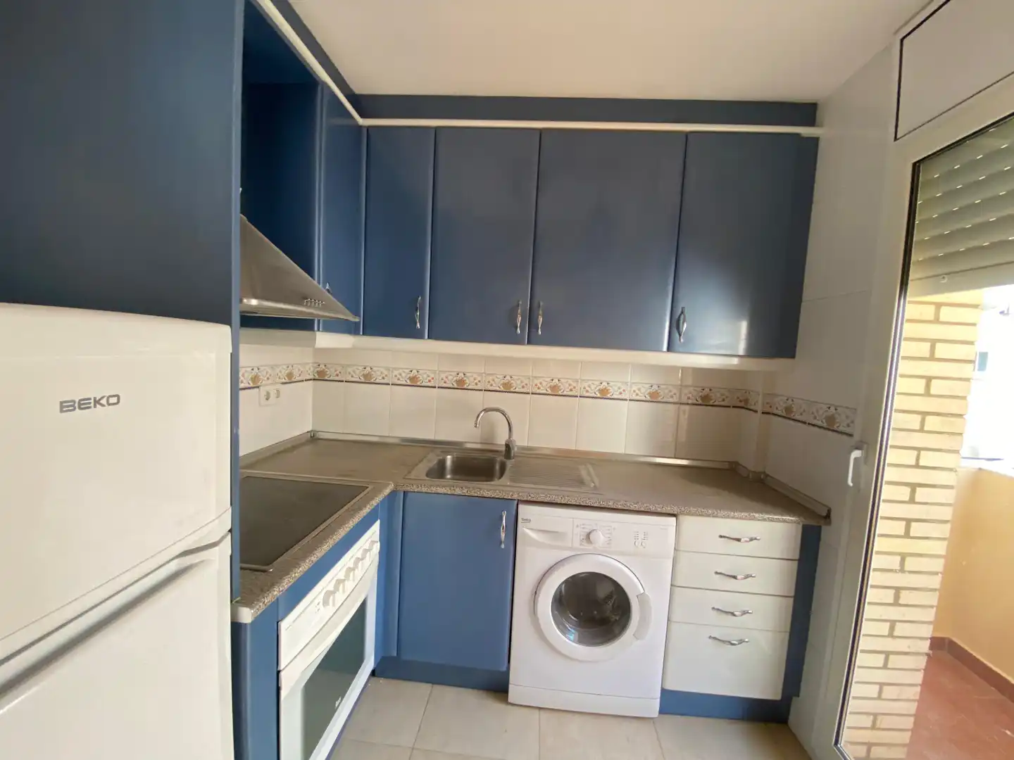 Küche von Wohnung zur Miete in Reus mit Möbliert, Ofen und Waschmaschine