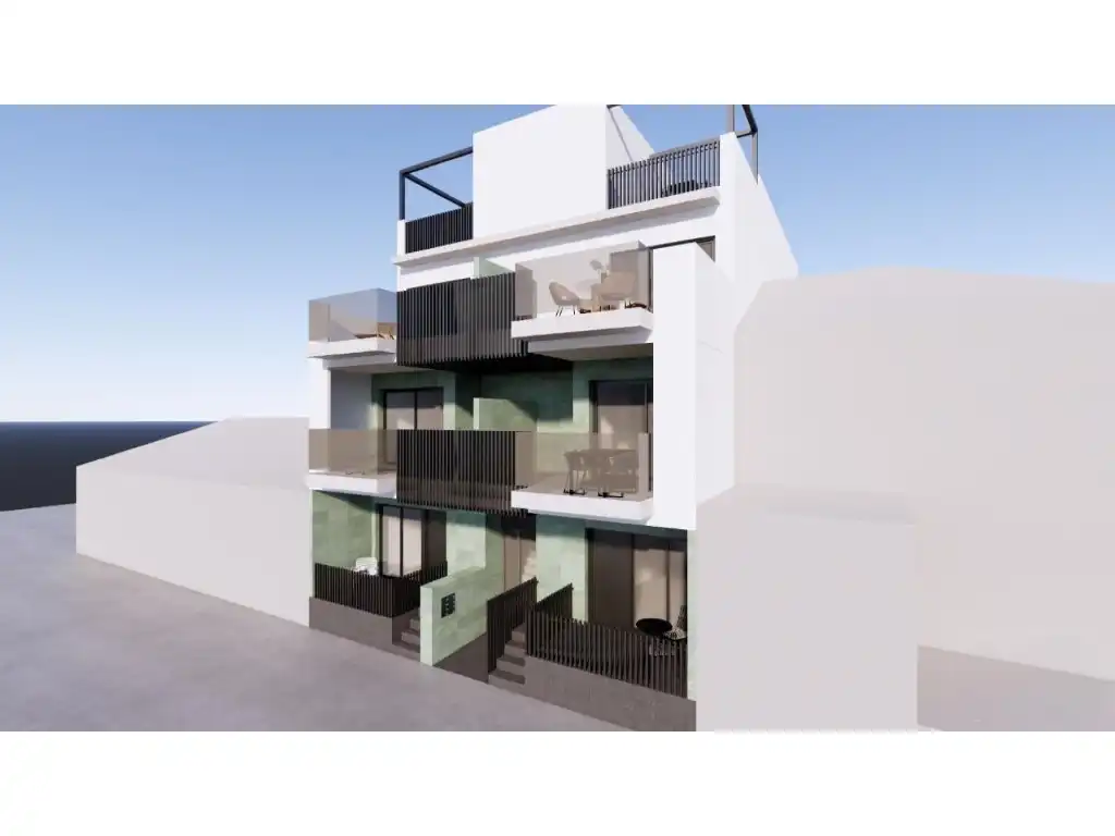 Vista exterior de Apartamento en venta en Pilar de la Horadada con Aire acondicionado y Piscina