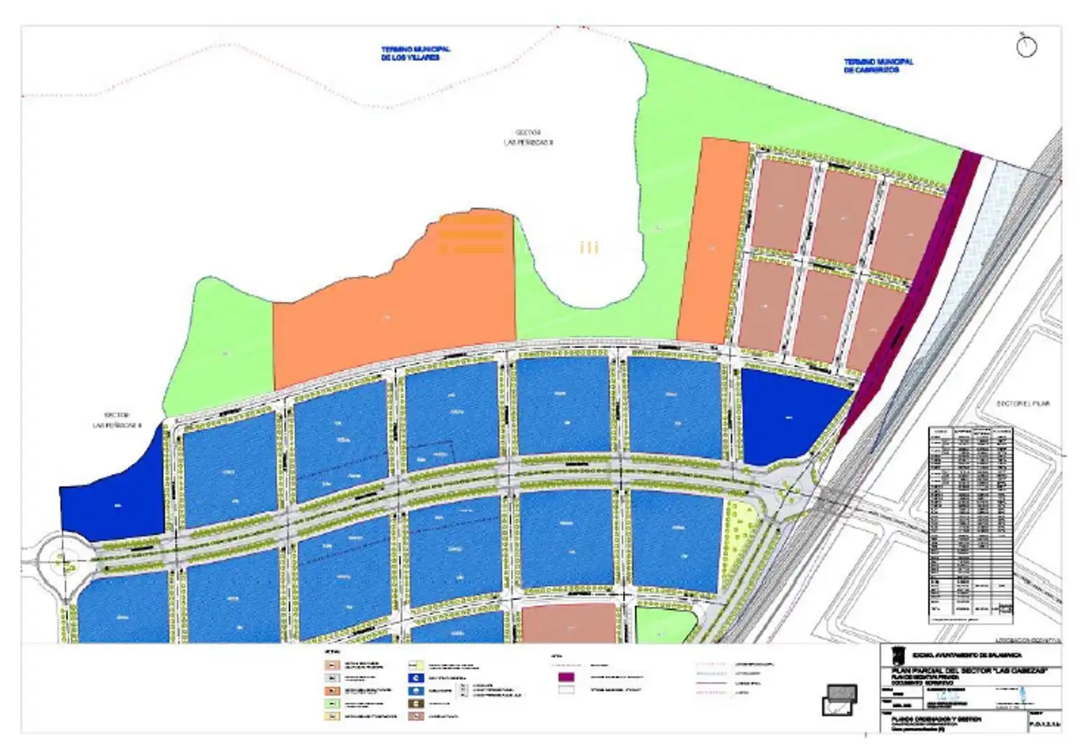 Exterior view of Land for sale in Salamanca