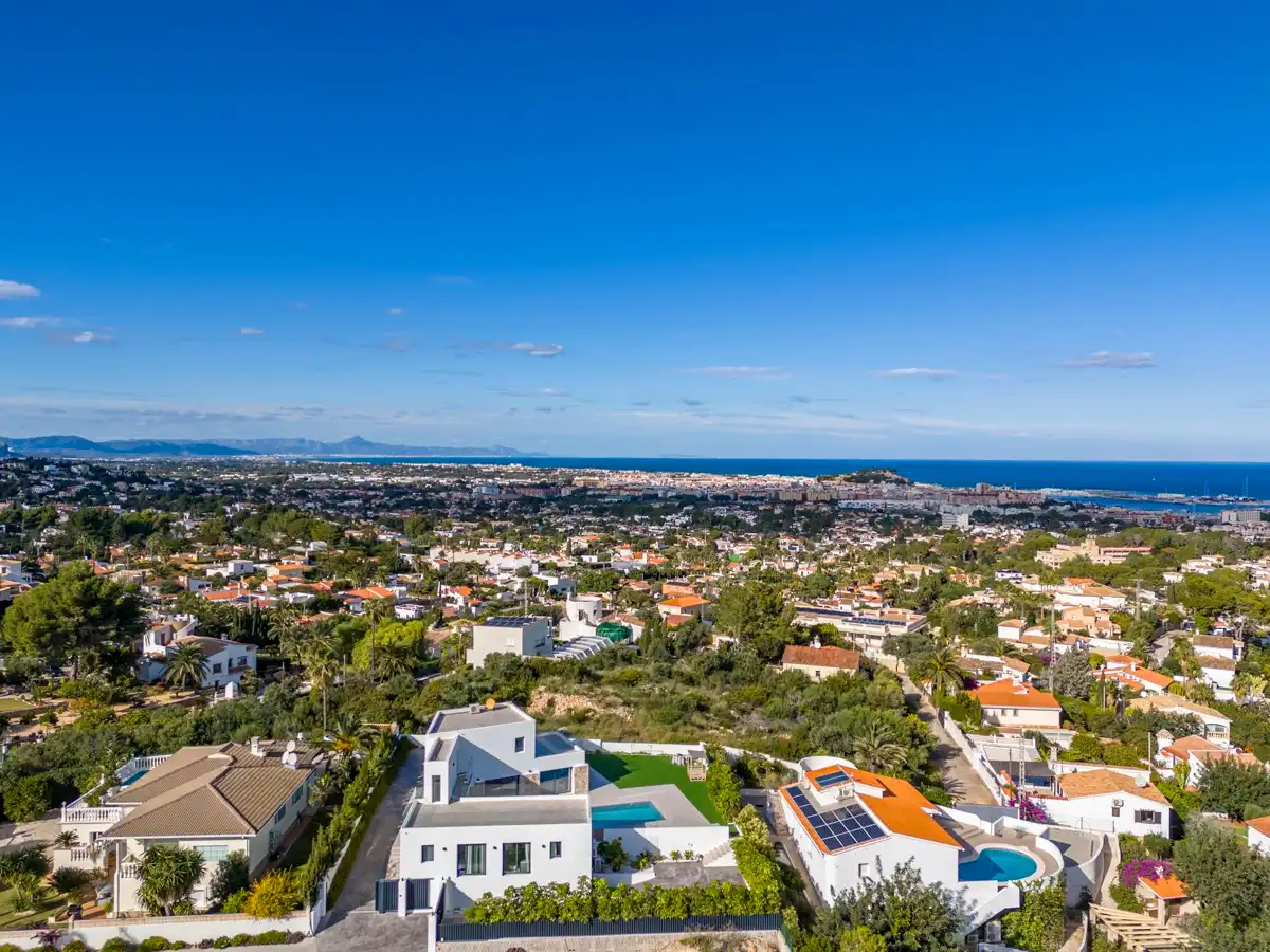 Exterior view of Houses for sale in Dénia  with Air Conditioner, Heating and Private garden