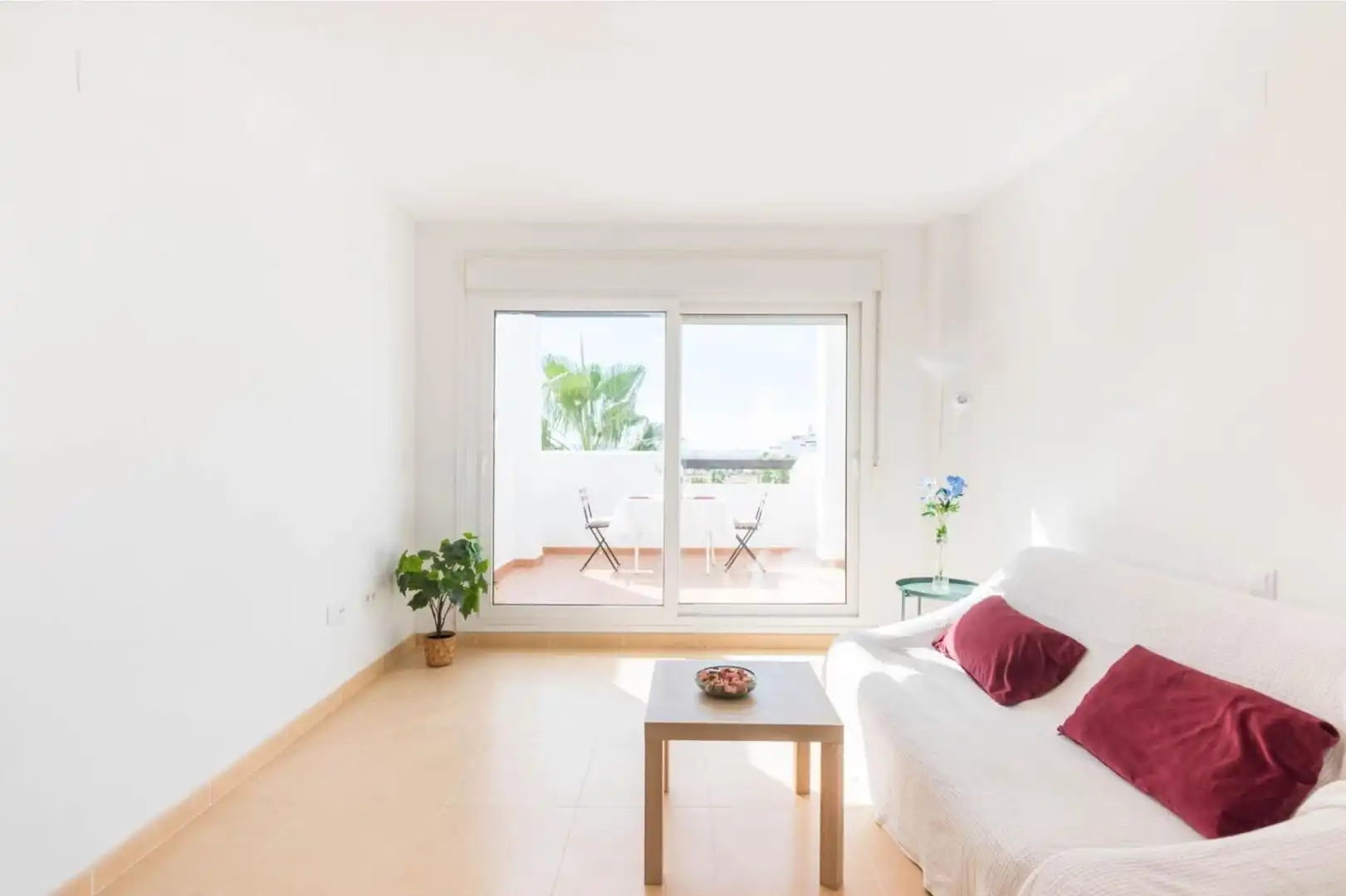 Wohnzimmer von Dachboden zum Verkauf in Torre-Pacheco mit Privatgarten, Terrasse und Möbliert
