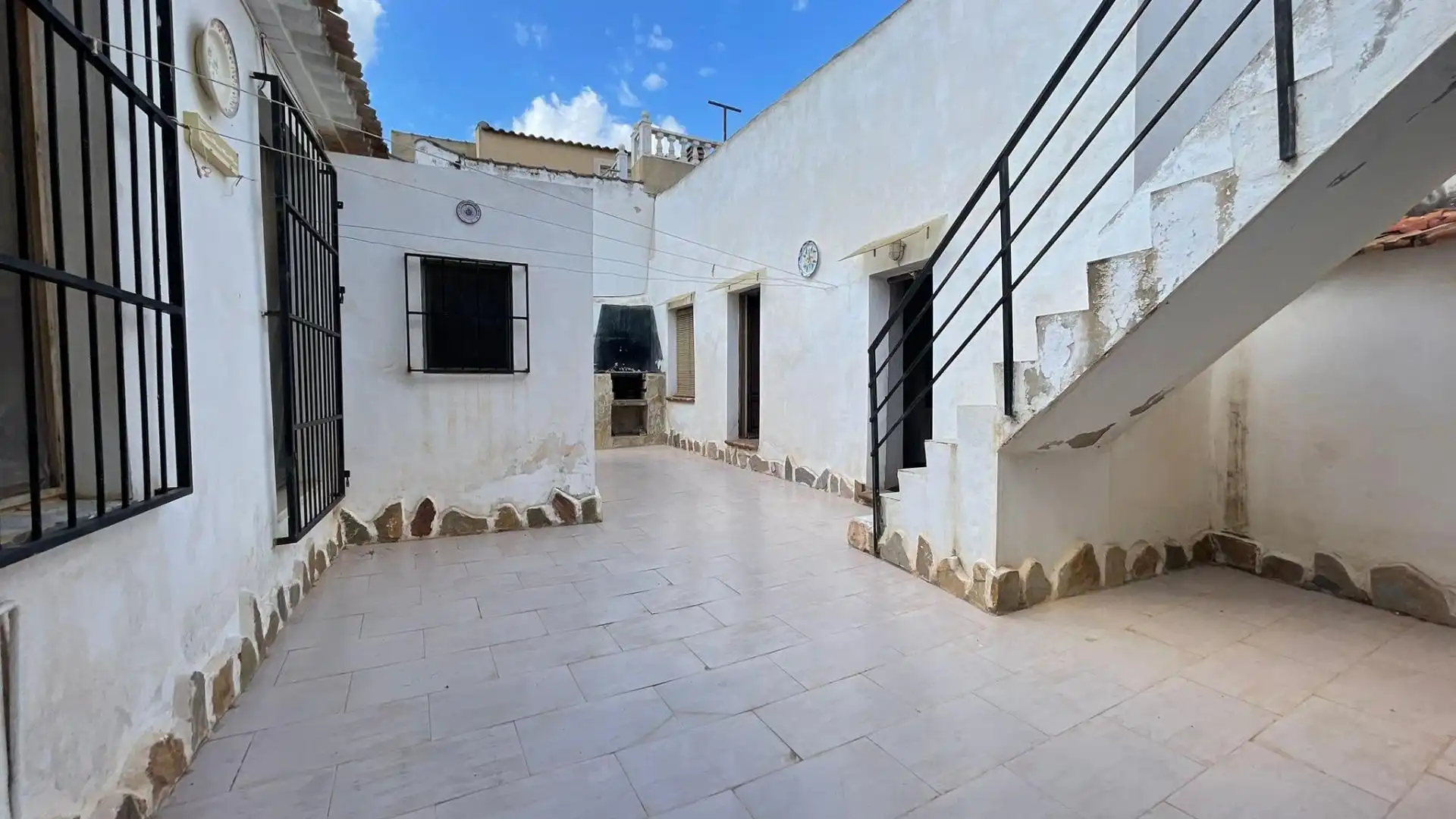 Vista exterior de Finca rústica en venta en Fuente Álamo de Murcia con Amueblado