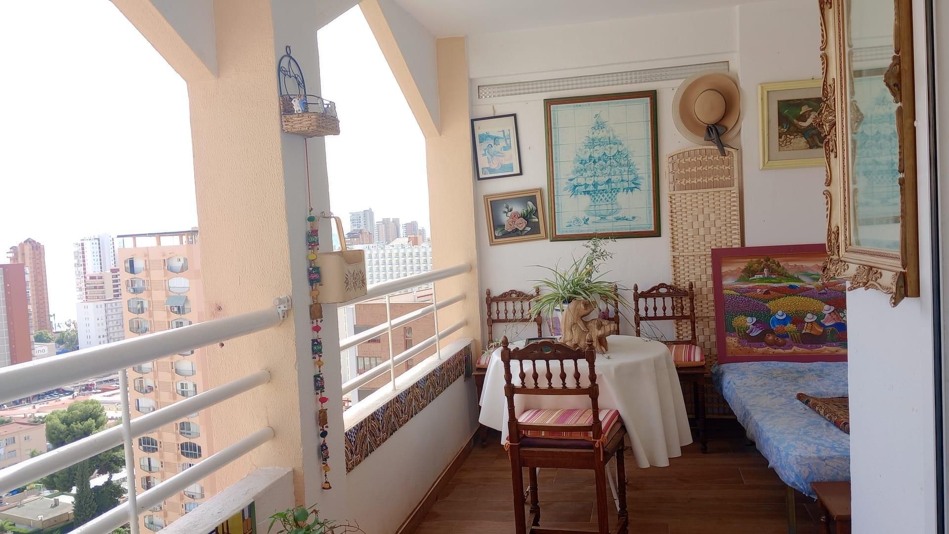 Terrassa de Apartament en venda en Benidorm amb Jardí privat, Terrassa i Piscina comunitària