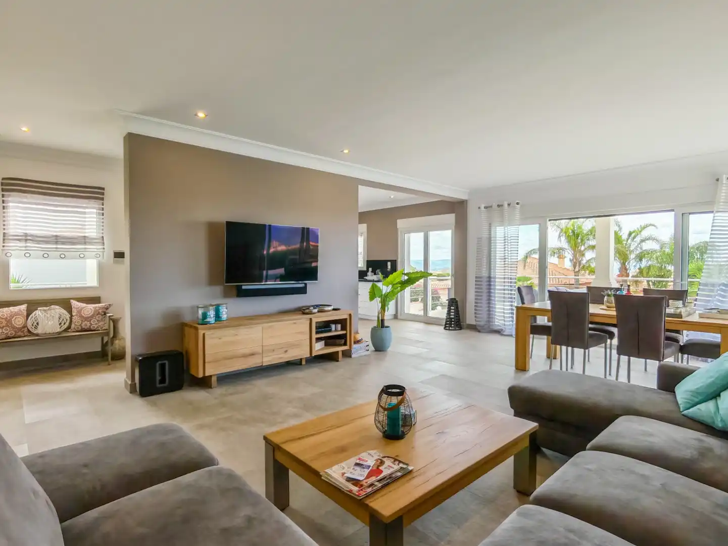 Living room of Houses for sale in Dénia  with Air Conditioner, Heating and Private garden