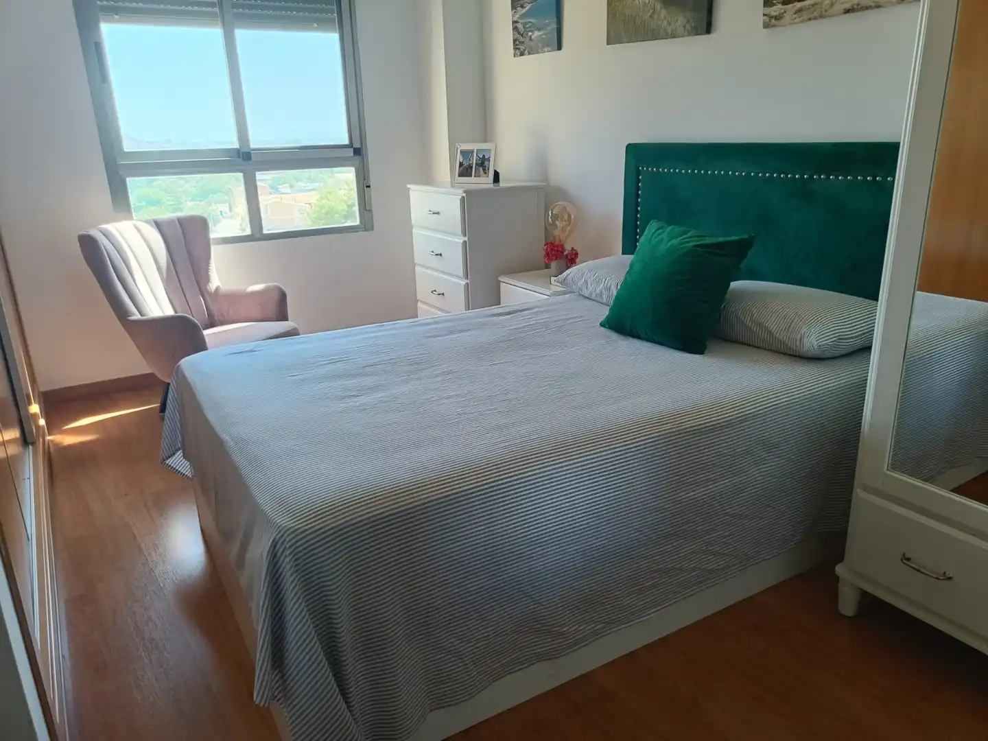 Habitación de Piso de alquiler en Murcia con Aire acondicionado, Calefacción y Amueblado