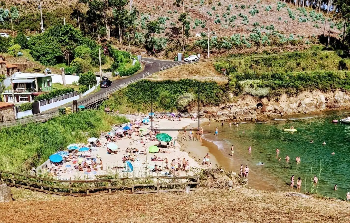 Außenansicht von Haus oder Chalet zum Verkauf in Ferrol mit Heizung und Privatgarten