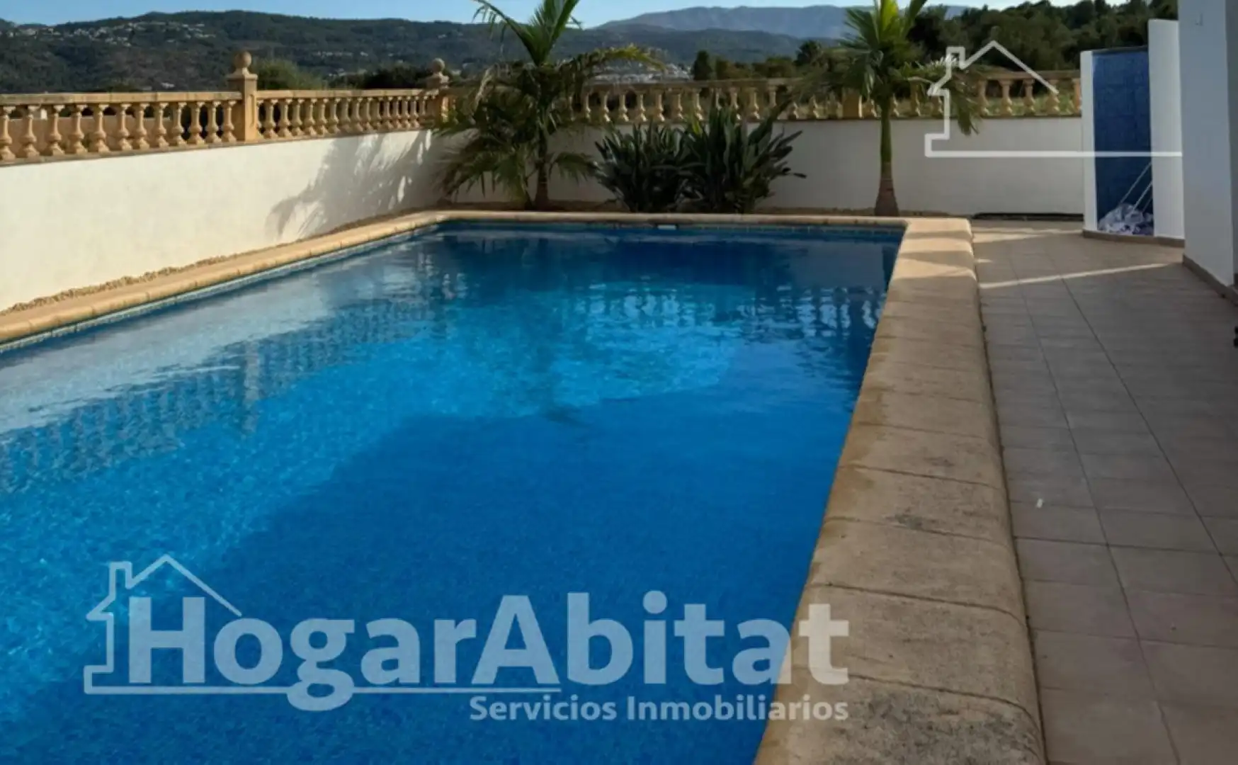 Piscina de Casa o chalet en venta en Beniarbeig con Aire acondicionado, Jardín privado y Terraza