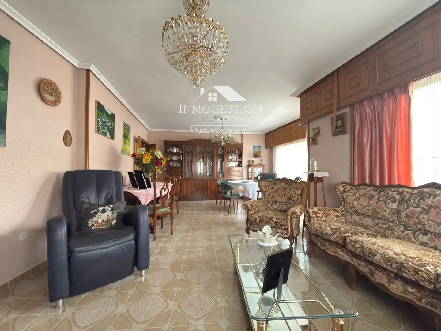 Sala de estar de Piso de alquiler en San Pablo