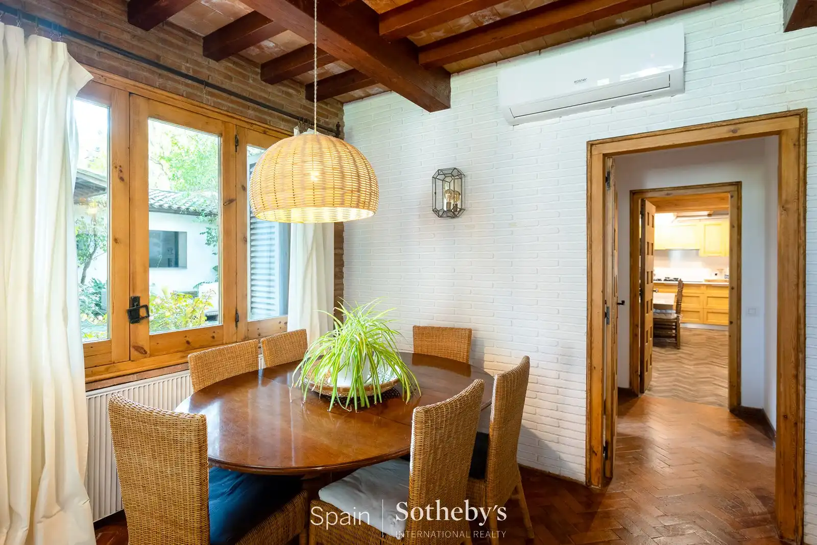 Dining room of Country homes for sale in Premià de Dalt  with Air Conditioner, Heating and Private garden