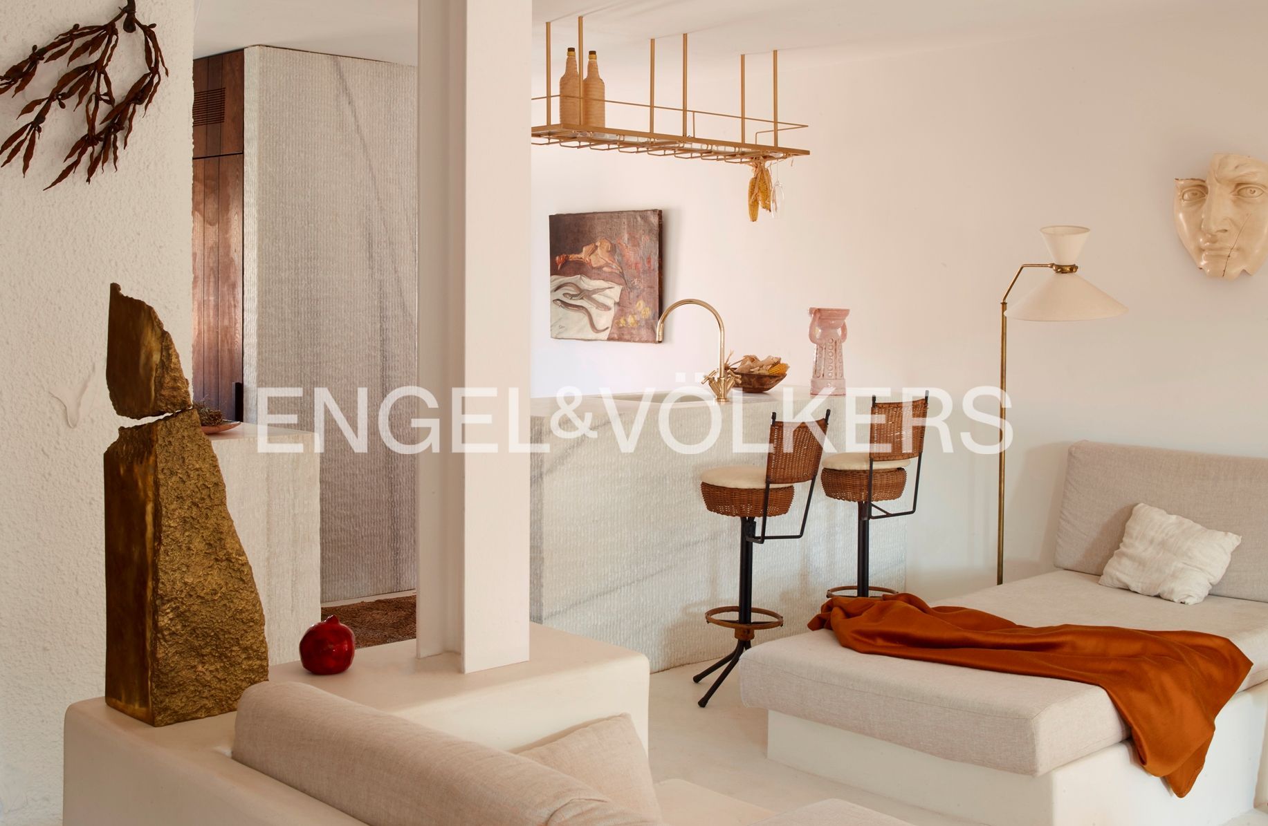 Sala d'estar de Pis en venda en Cubelles amb Calefacció, Terrassa i Balcó