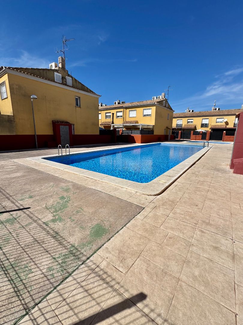 Swimming pool of Single-family semi-detached for sale in Almazora / Almassora  with Air Conditioner, Terrace and Community pool