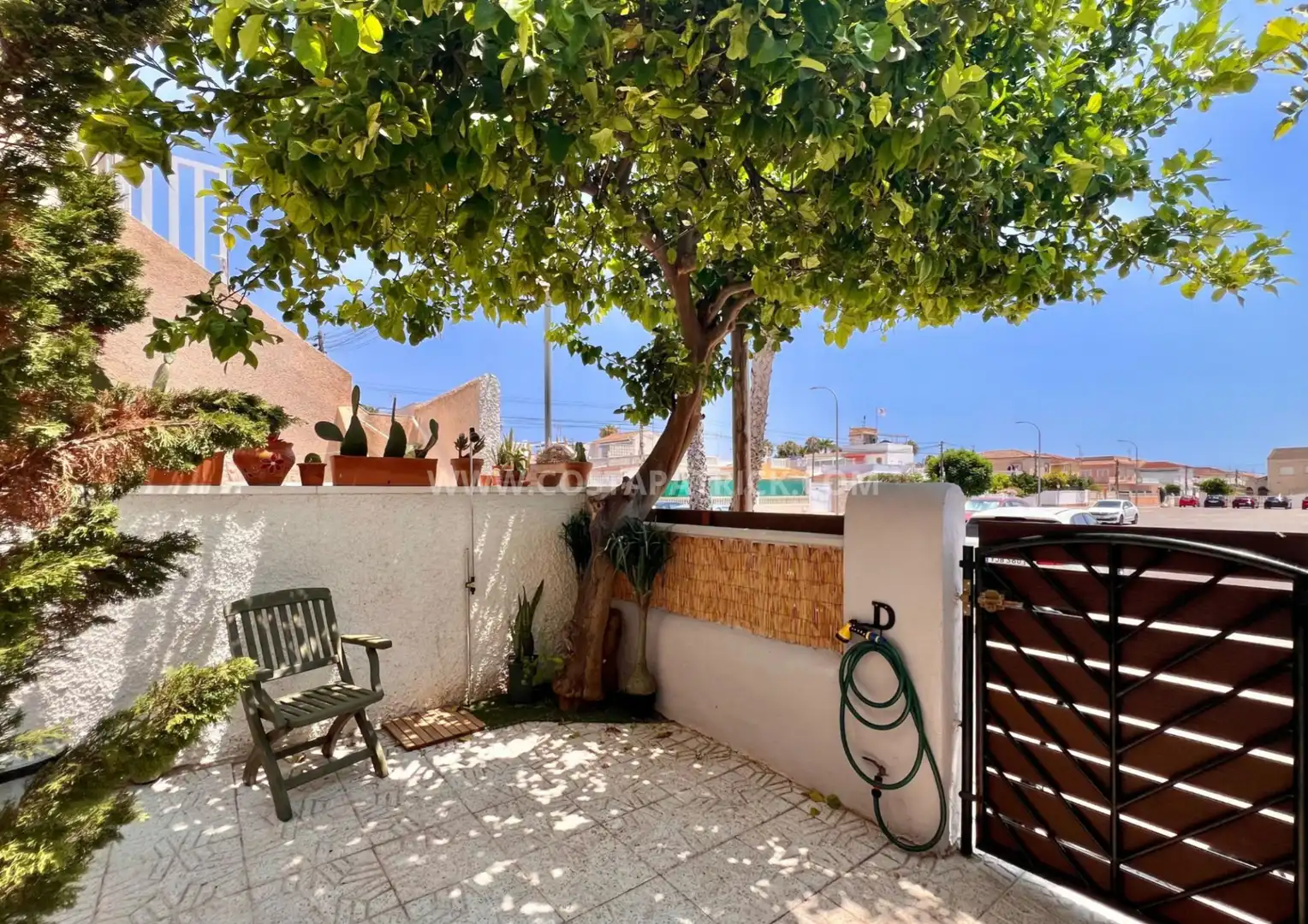 Jardín de Casa adosada de alquiler en Los Alcázares con Aire acondicionado, Calefacción y Jardín privado