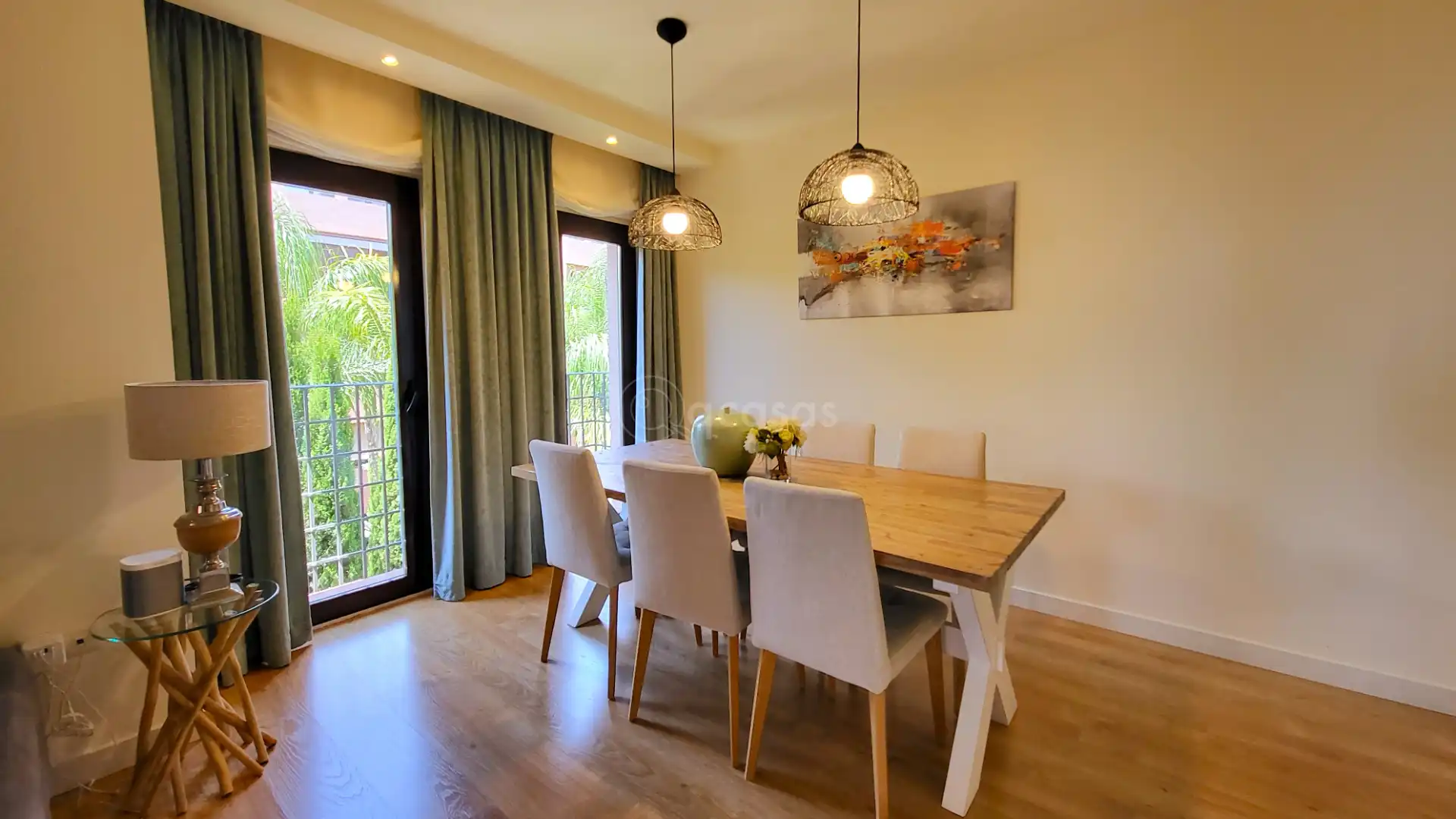 Dining room of Flat for sale in Benalmádena  with Air Conditioner, Terrace and Furnished