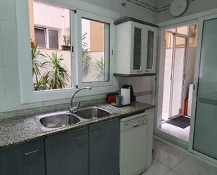 Kitchen of Flat to rent in  Barcelona Capital  with Furnished, Balcony and Internet