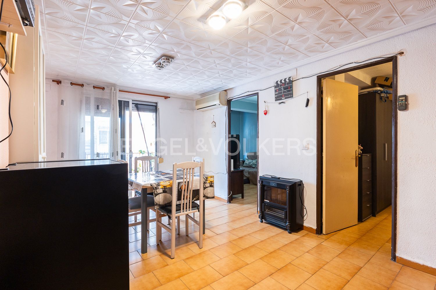 Cuina de Apartament en venda en  Valencia Capital amb Aire condicionat, Calefacció i Moblat