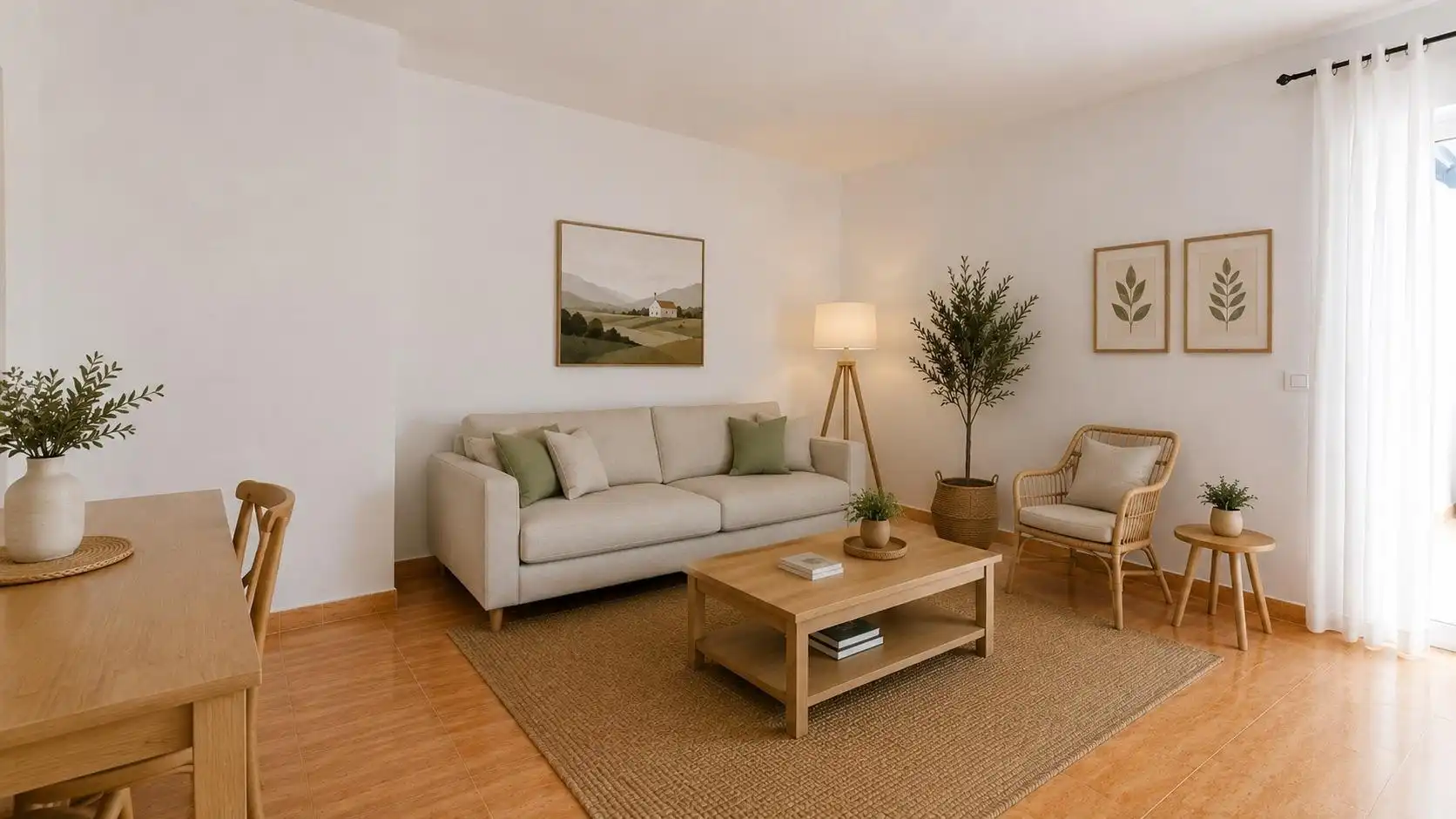 Sala de estar de Ático en venta en Gádor con Terraza