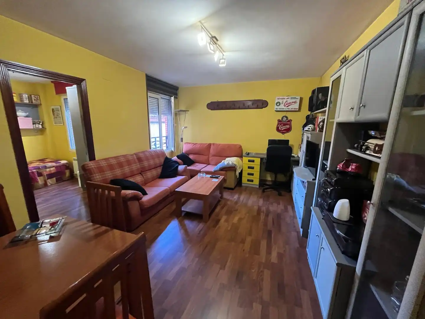 Sala d'estar de Apartament en venda en Cigales amb Calefacció