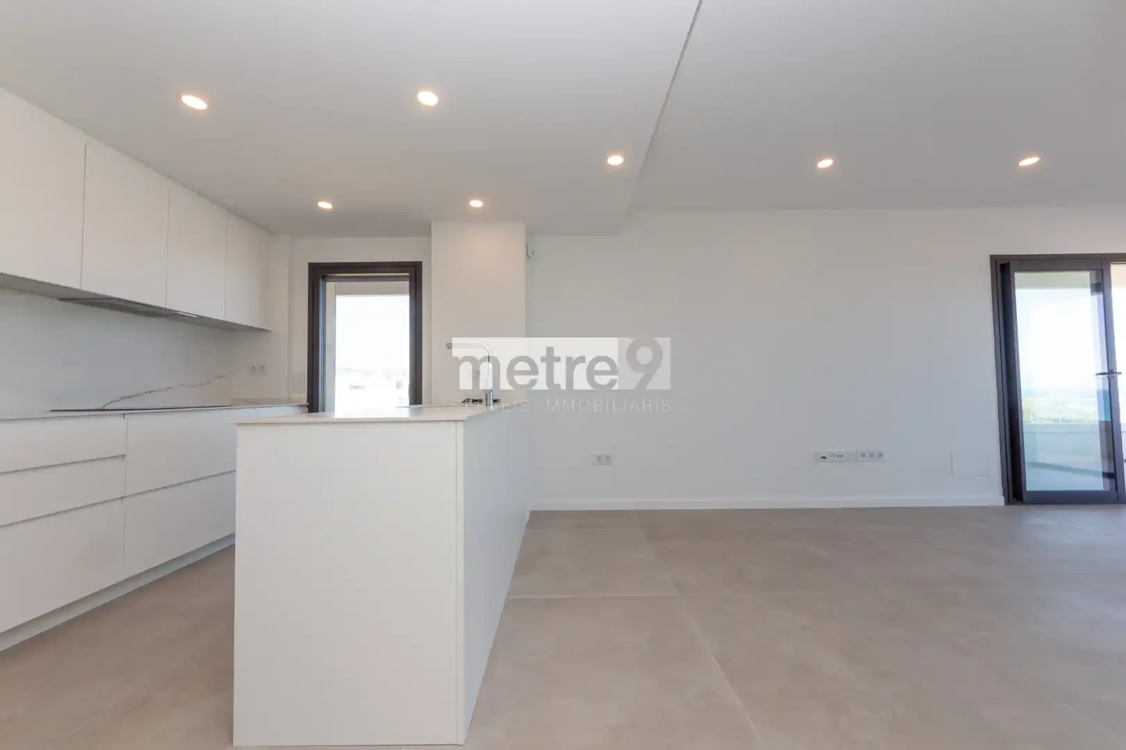 Cocina de Piso de alquiler en Mataró con Aire acondicionado, Calefacción y Terraza