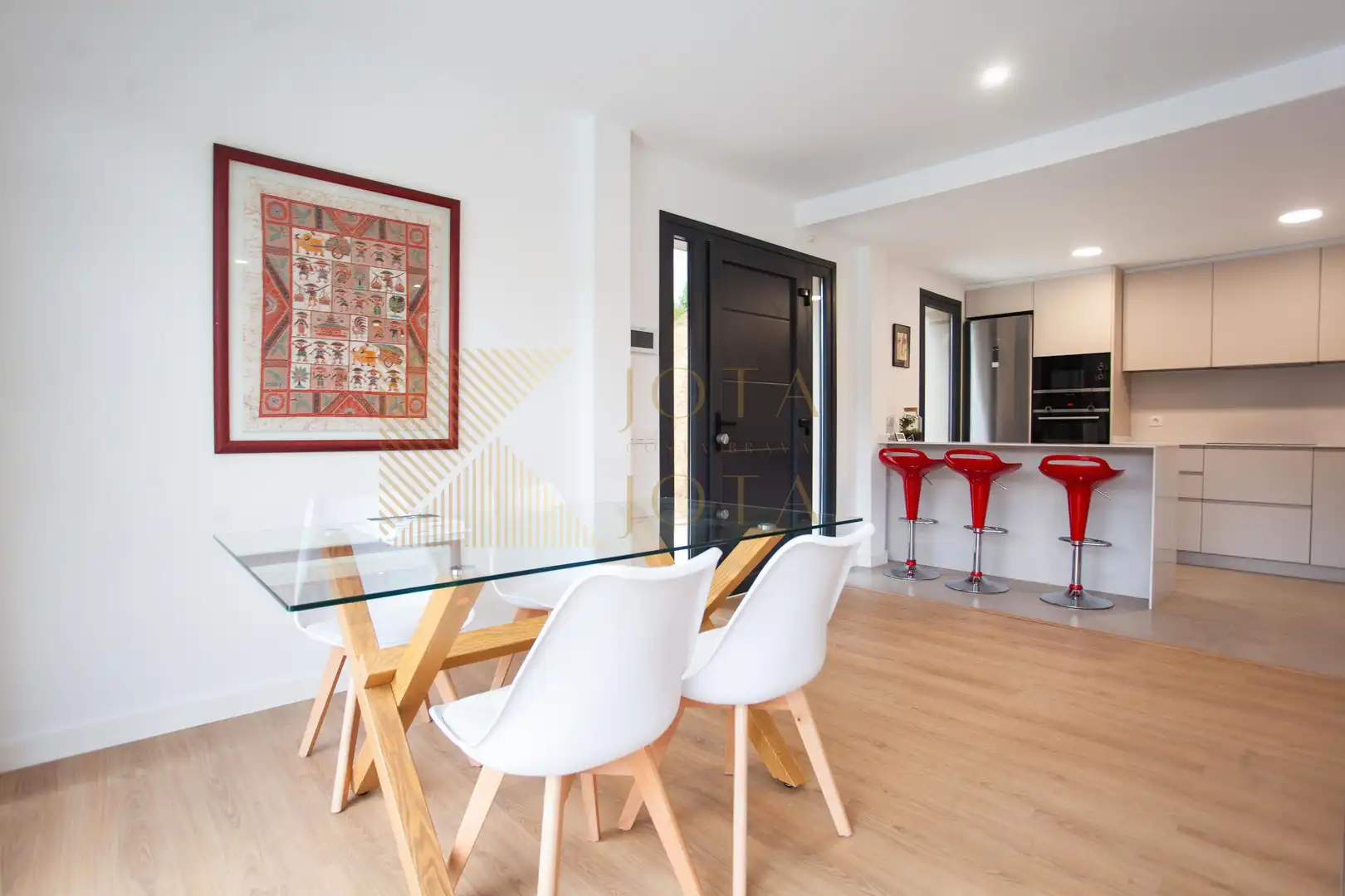 Comedor de Casa o chalet en venta en Vidreres con Aire acondicionado, Jardín privado y Parquet