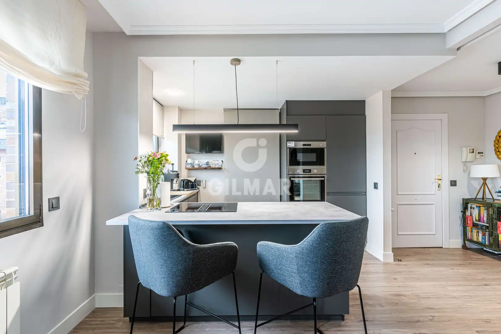 Cocina de Dúplex en venta en Boadilla del Monte con Calefacción, Jardín privado y Trastero