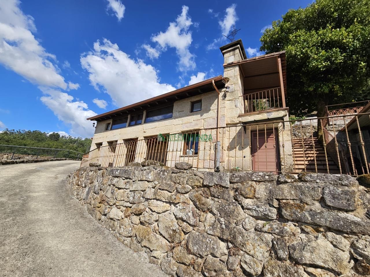 Exterior view of House or chalet for sale in As Neves    with Heating, Private garden and Terrace