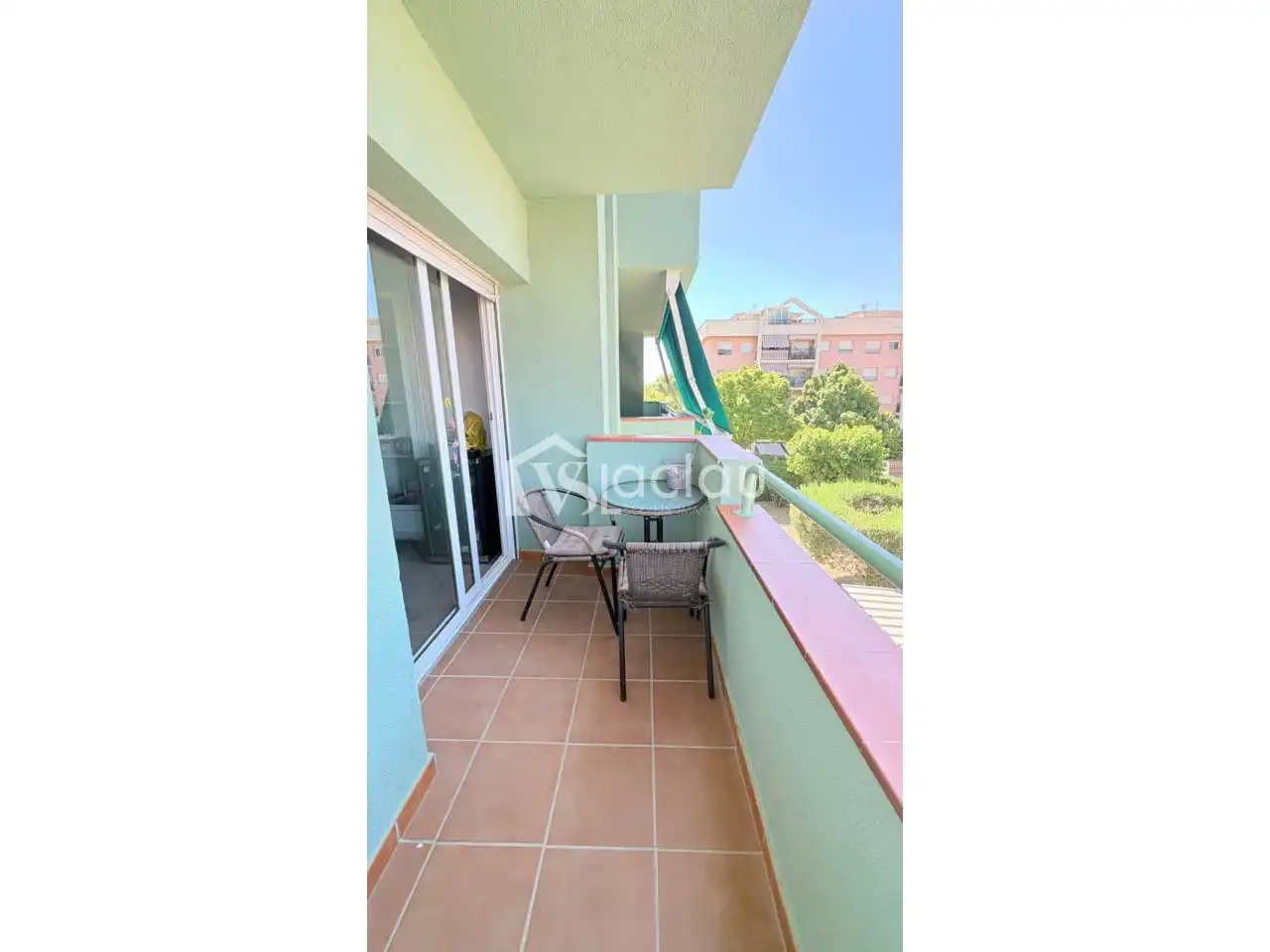 Balcony of Flat for sale in Esparreguera  with Heating, Parquet flooring and Balcony