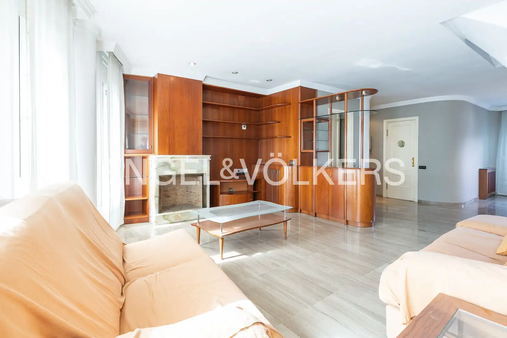 Sala de estar de Piso en venta en Barcelona con Aire acondicionado, Calefacción y Terraza
