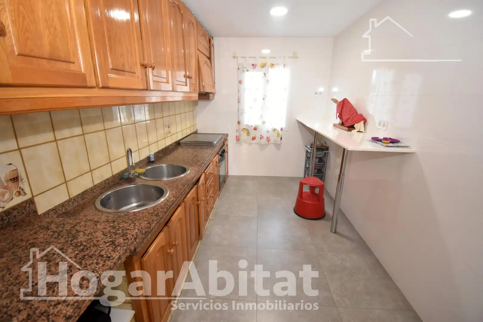 Cuina de Pis en venda en Castellón de la Plana / Castelló de la Plana amb Aire condicionat i Terrassa