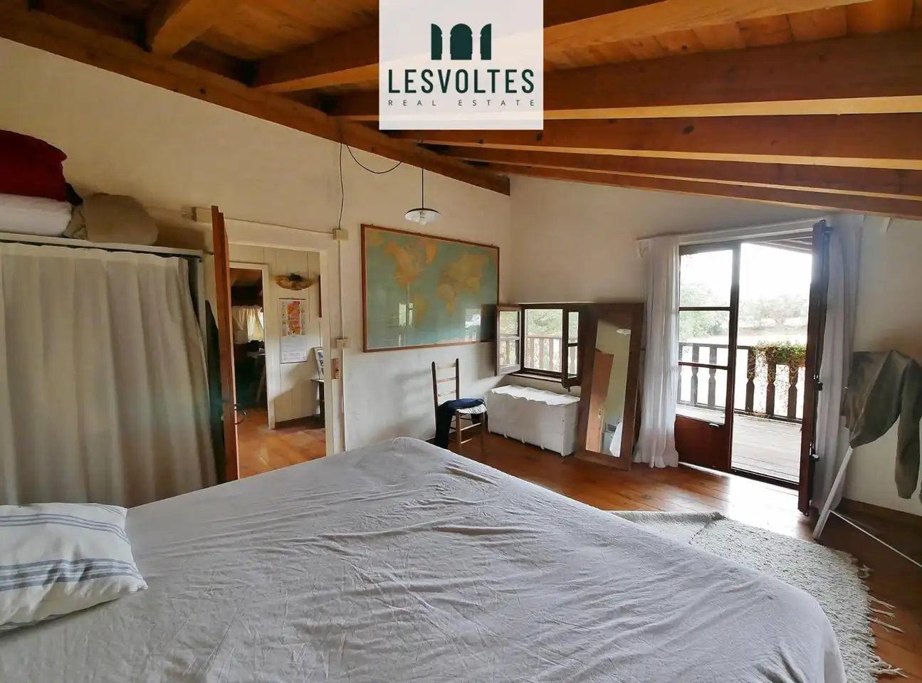 Bedroom of Houses for sale in Rupià  with Parquet flooring, Terrace and Swimming Pool