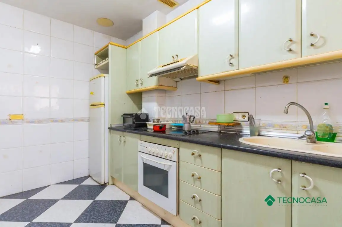 Kitchen of Detached homes for sale in Roquetas de Mar  with Air Conditioner and Terrace