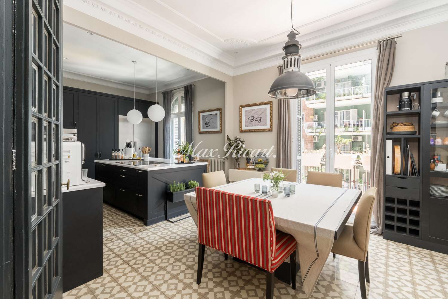 Menjador de Pis en venda en  Barcelona Capital amb Aire condicionat, Calefacció i Terrassa