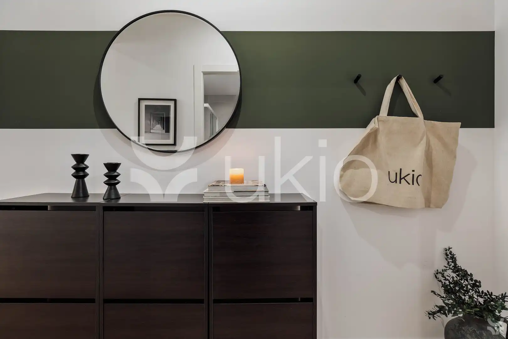 Habitación de Apartamento de alquiler en Barcelona con Aire acondicionado, Calefacción y Amueblado