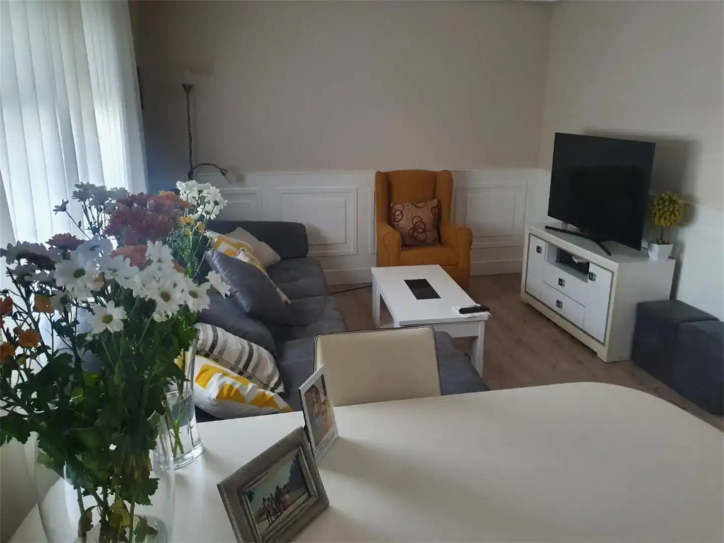 Sala d'estar de Pis en venda en Mérida amb Aire condicionat, Parquet i Traster