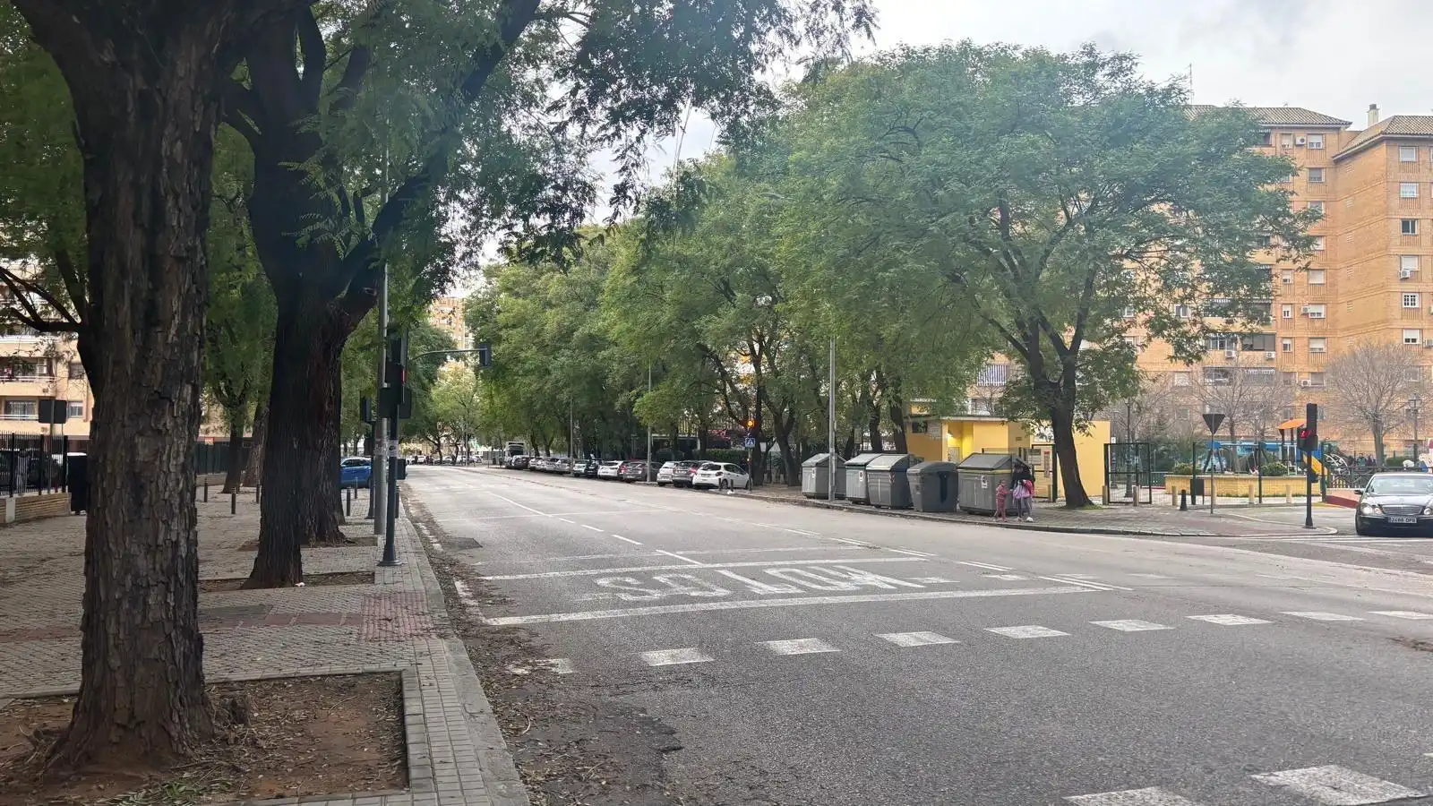 Exterior view of Flat for sale in Sevilla  with Air Conditioner, Private garden and Terrace