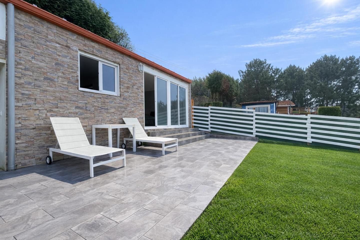 Terraza de Casa o chalet en venta en Culleredo con Calefacción, Jardín privado y Terraza