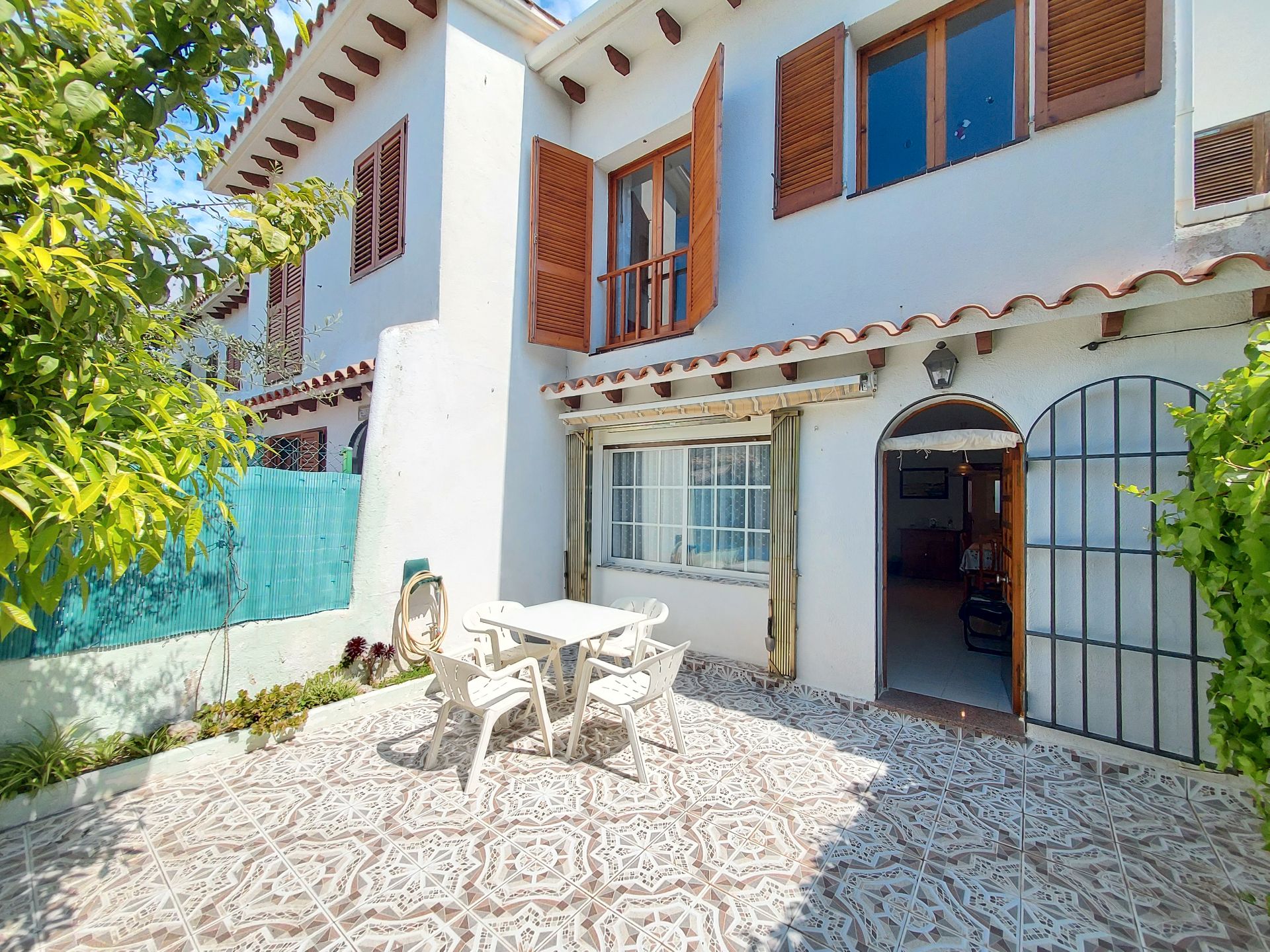 Garden of Single-family semi-detached for sale in El Vendrell  with Heating, Private garden and Furnished