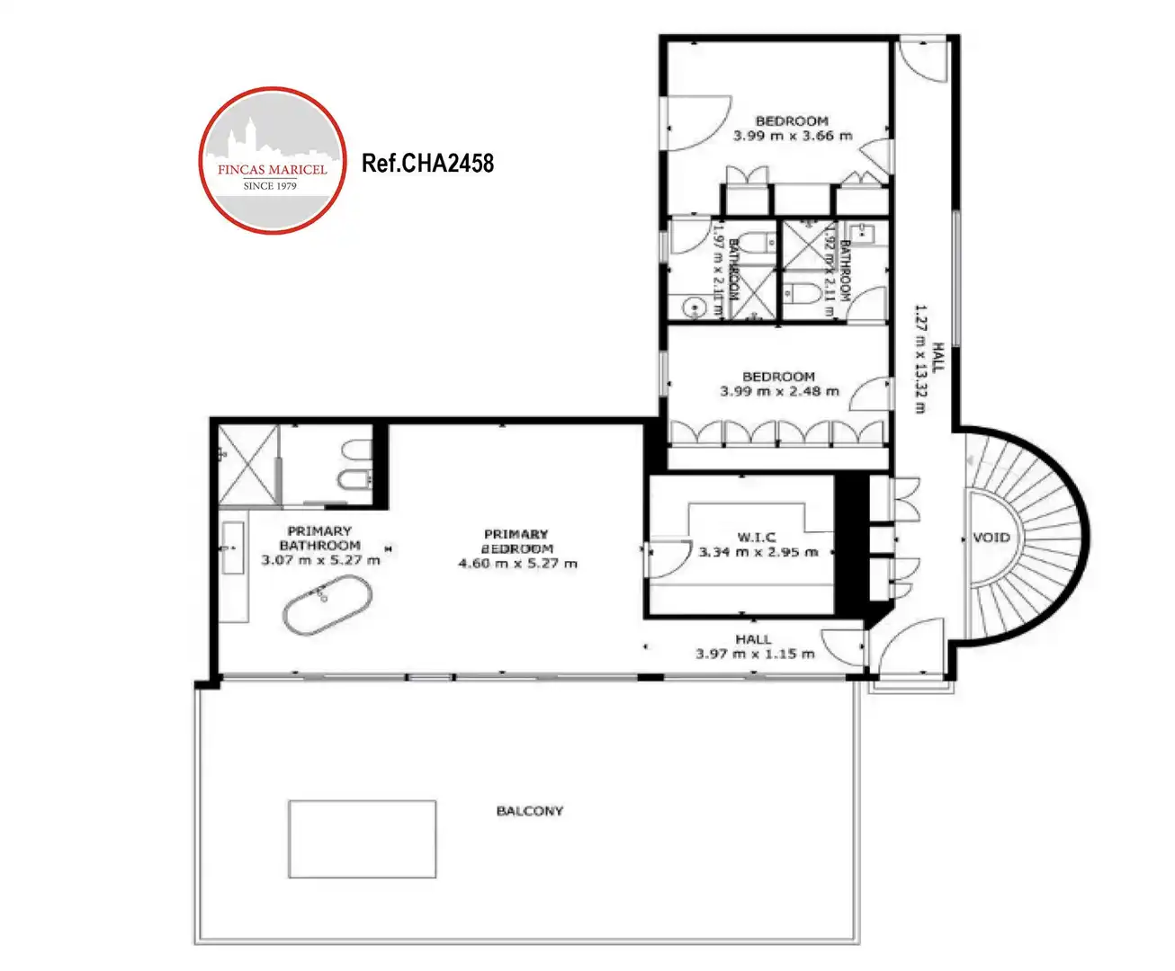 Habitación de Casa o chalet en venta en Sitges con Aire acondicionado, Calefacción y Jardín privado