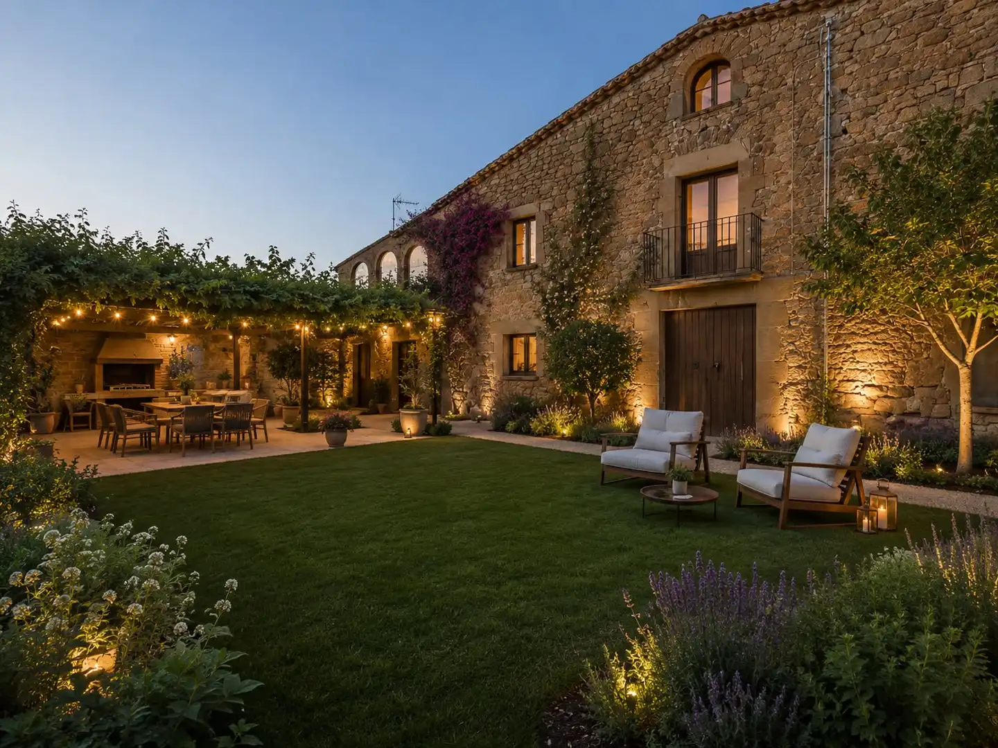 Terraza de Finca rústica en venta en Corçà con Jardín privado, Terraza y Balcón