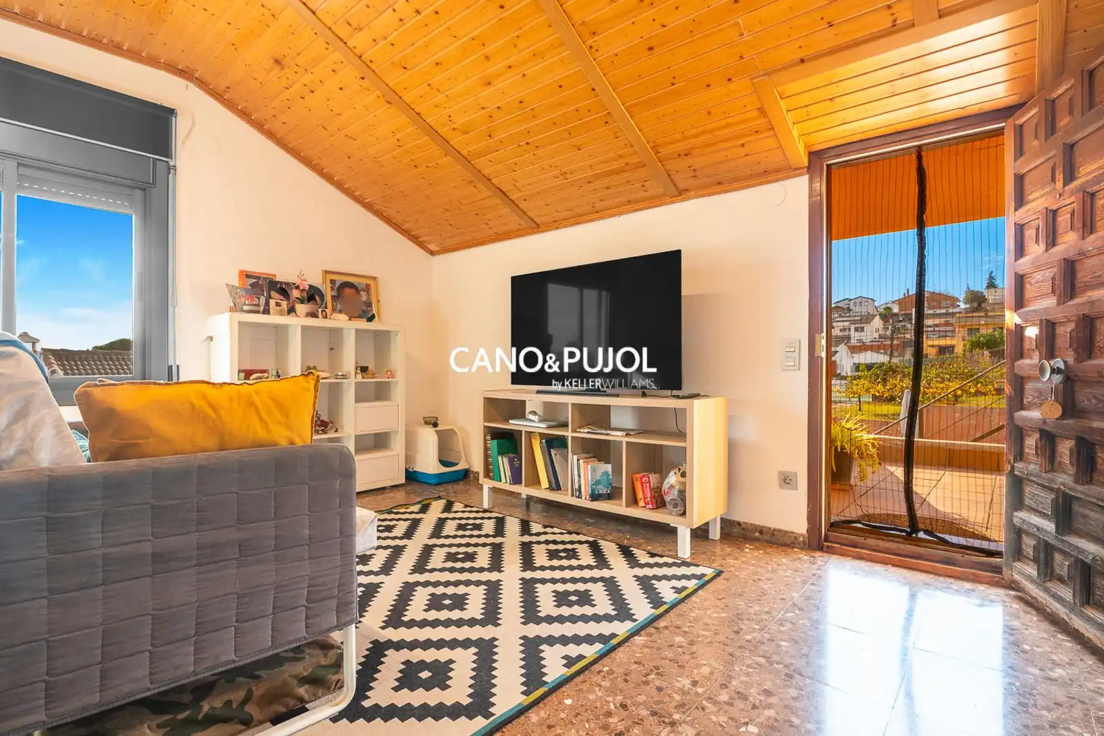 Sala de estar de Casa o chalet en venta en Lliçà d'Amunt con Aire acondicionado, Calefacción y Terraza