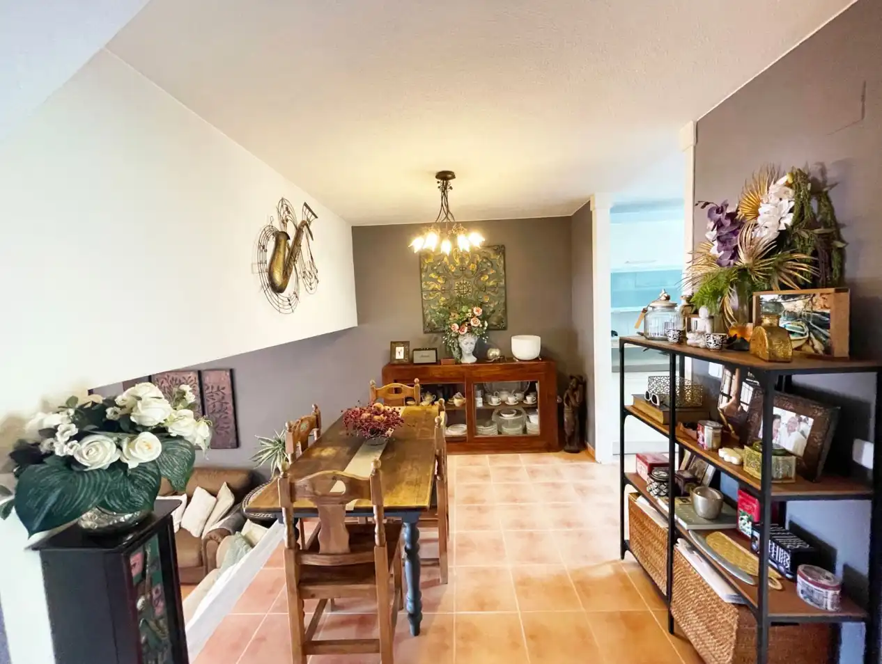 Comedor de Casa adosada en venta en Rincón de la Victoria con Jardín privado, Terraza y Trastero