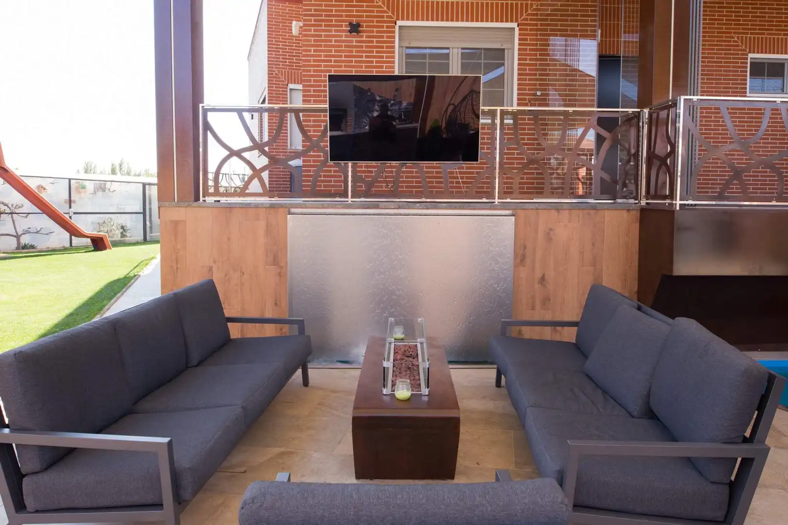 Terraza de Casa o chalet en venta en Villaturiel