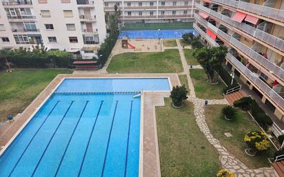 Swimming pool of Flat for sale in Malgrat de Mar  with Air Conditioner, Terrace and Balcony