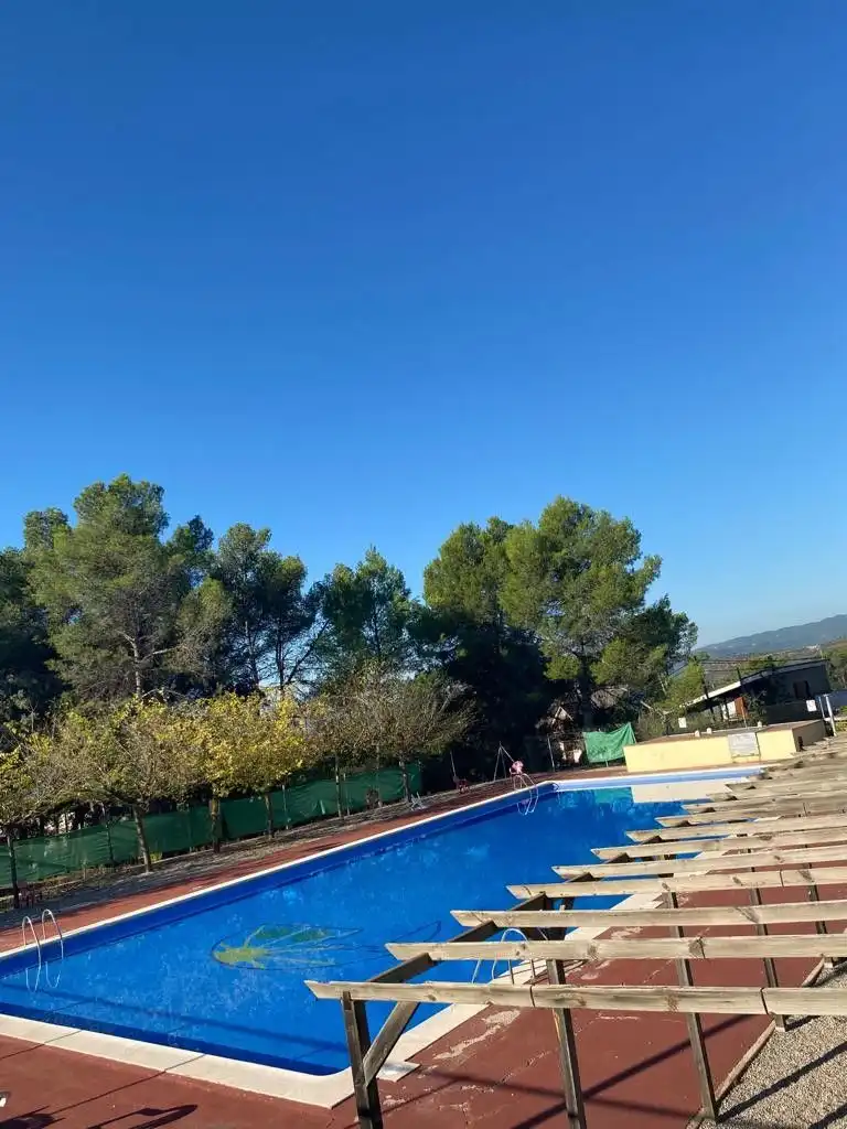 Swimming pool of Residential for sale in Castellnou de Bages