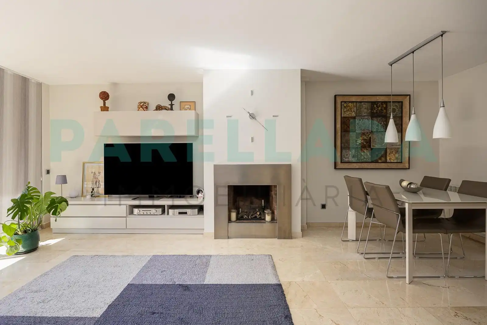 Living room of Duplexes for sale in Badalona  with Air Conditioner, Heating and Terrace