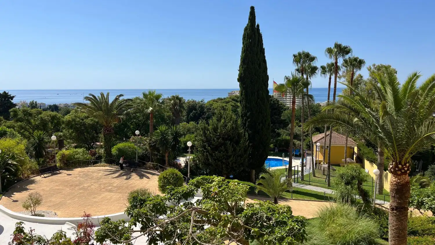 Jardín de Apartamento en venta en Benalmádena con Aire acondicionado, Calefacción y Terraza