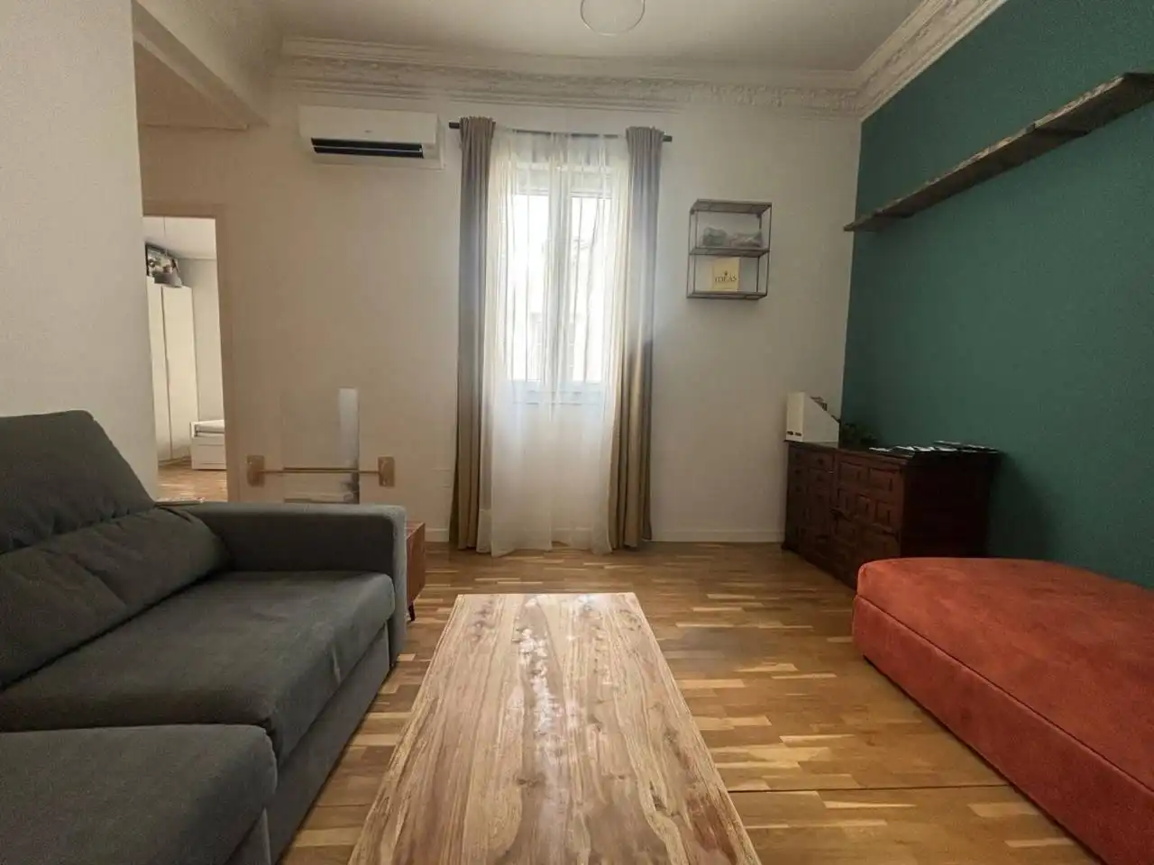 Sala d'estar de Pis en venda en Madrid amb Aire condicionat, Calefacció i Parquet