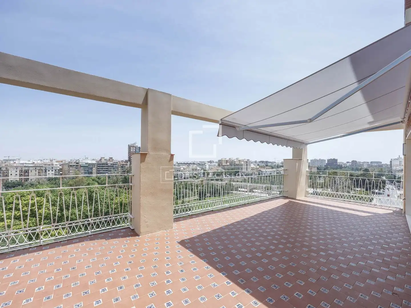 Terrace of Attic for rent in Valencia  with Air Conditioner, Heating and Parquet flooring