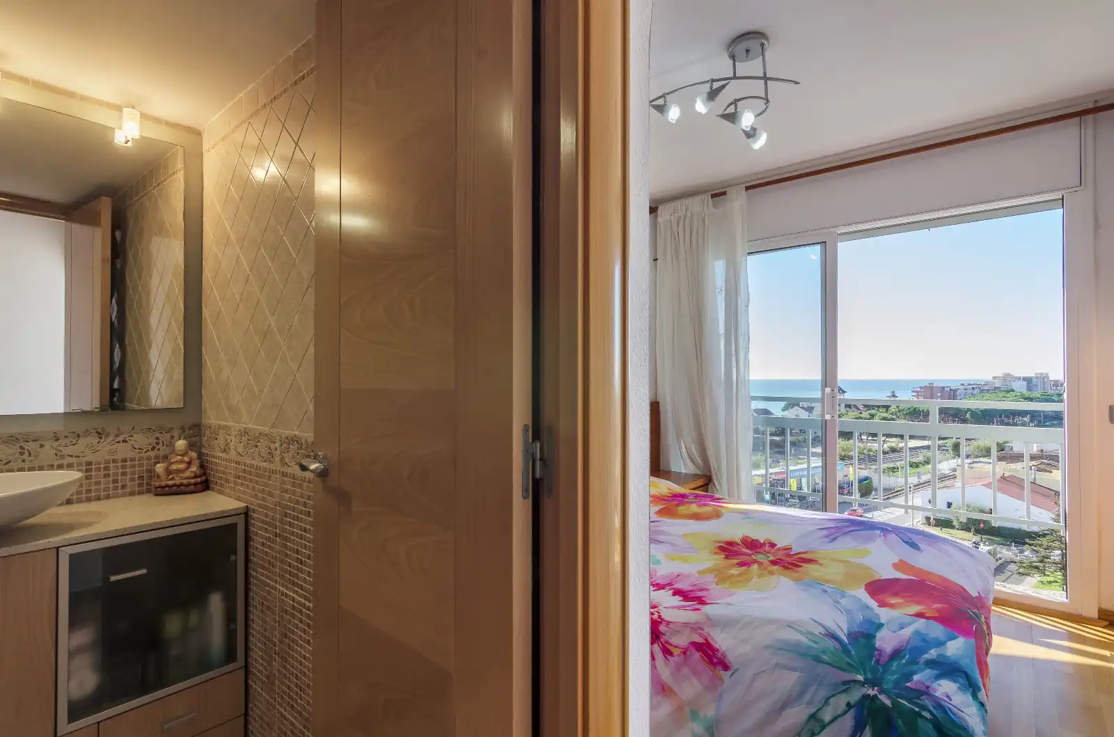 Dormitori de Apartament en venda en Sant Vicenç de Montalt amb Calefacció, Terrassa i Traster